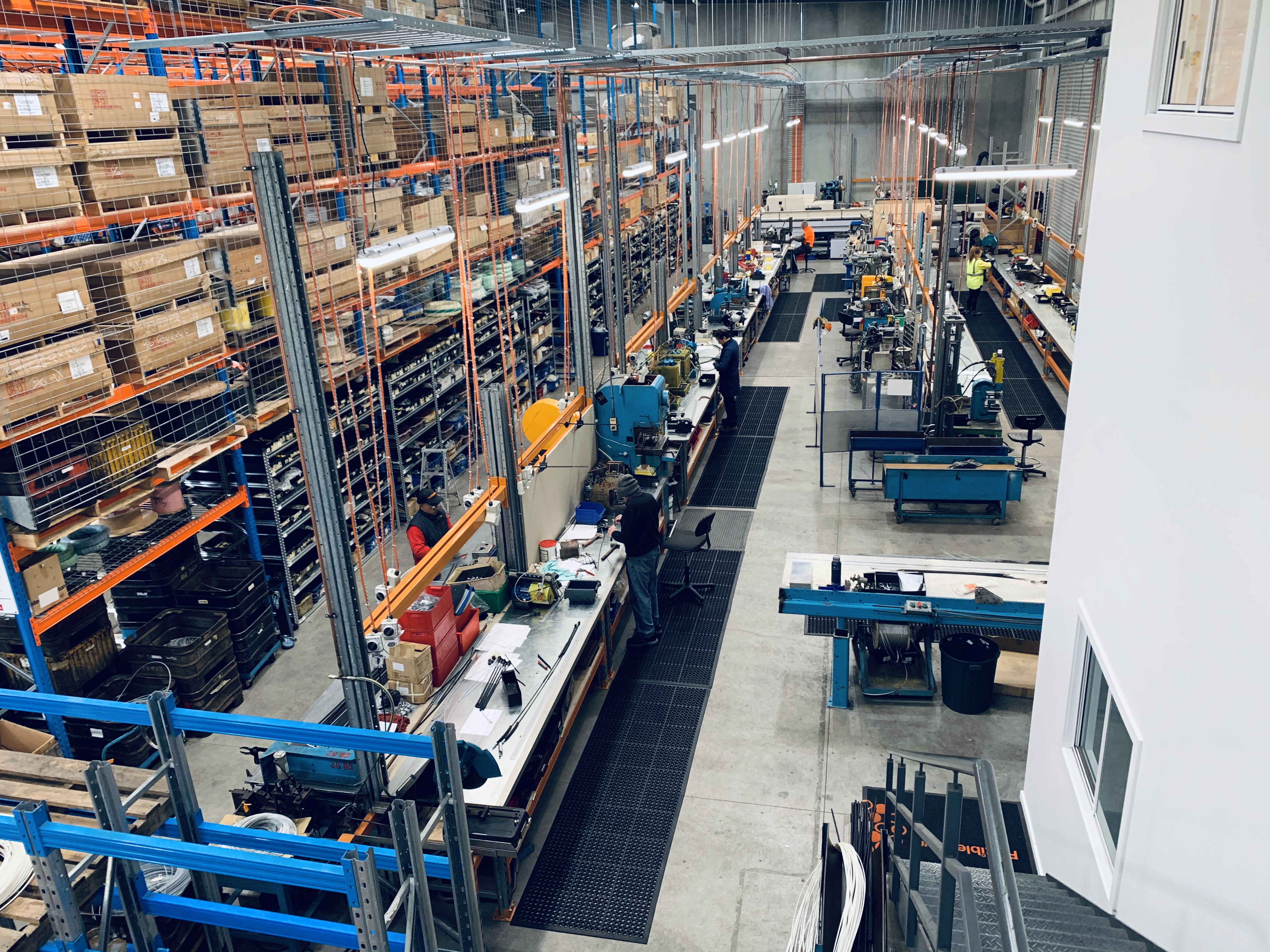 Flexible Drive head office manufacturing assembly